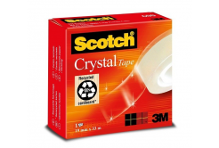 3M 600 Scotch Crystal Tape átlátszó szalag, 19 mm x 33 m