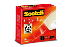3M 600 Scotch Crystal Tape Čirá szalag, 19 mm x 33 m