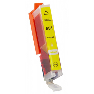 Canon CLI-551XL sárga (yellow) kompatibilis tintapatron