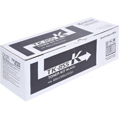 Kyocera Mita TK-855K fekete (black) eredeti toner