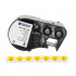Brady M4-83-499-YL-BK / 170801, 12.70 mm, Nylon, fekete nyomtatás / sárga alapon