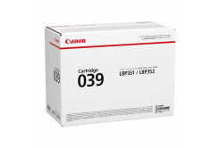 Canon CRG-039 fekete (black) eredeti toner