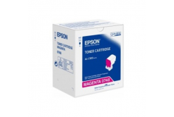 Epson C13S050748 bíborvörös (magenta) eredeti toner