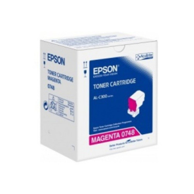Epson C13S050748 bíborvörös (magenta) eredeti toner