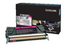 Lexmark X748H3MG bíborvörös (magenta) eredeti toner