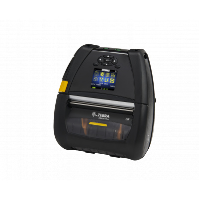 Zebra ZQ630 Plus ZQ63-AUX2E14-00 mobile címkenyomtató, 8 dots/mm (203 dpi), linerless, USB, BT, Wi-Fi, EPL, ZPL, CPCL, RB