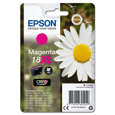 Epson 18XL T1813 bíborvörös (magenta) eredeti tintapatron