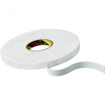 3M 9508W Szerelési kétoldalas habszalag, fehér, 19 mm x 3 m