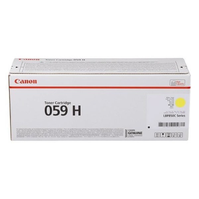Canon 059HY 3624C001 sárga (yellow) eredeti toner