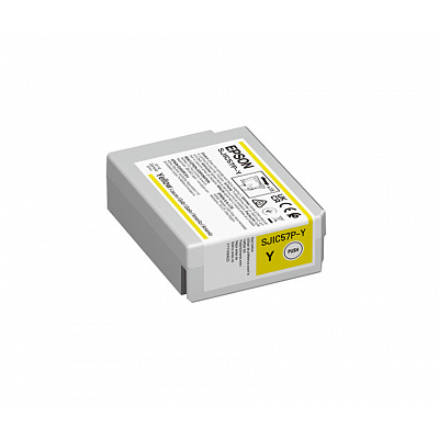 Epson SJIC57P-Y C13T58J440 ColorWorks-hoz, sárga (yellow) eredeti patron