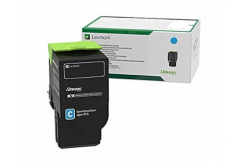 Lexmark 78C2UC0 cián (cyan) eredeti toner
