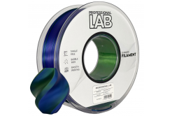 Professional Lab FG-P104-E1, 3D filament, PLA Silk, Tri Color, Blue, Green, Purple, 1kg, 1,75mm