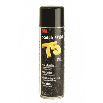 3M 75 Scotch-Weld™, áthelyezhető sprayragasztó, 500 ml