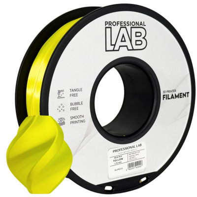 Professional Lab FG-P95-E1, 3D filament, PLA Silk, 1,75mm, 1000g, Sárga (Yellow)