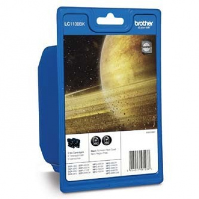 Brother LC-1100SET dualpack fekete (black) eredeti tintapatron