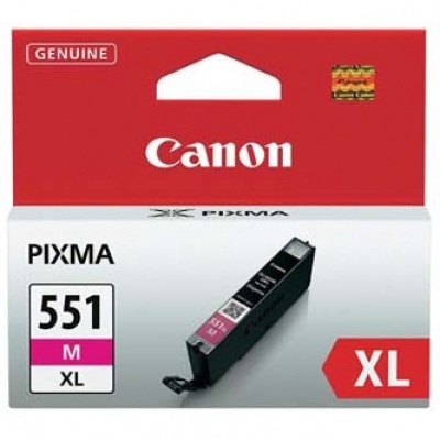 Canon CLI-551XLM bíborvörös (magenta) eredeti tintapatron