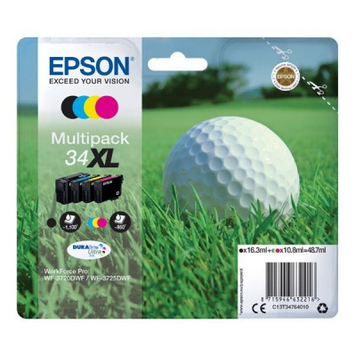 Epson T34764010, T347640 multipack (multipack) eredeti tintapatron