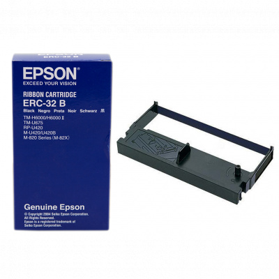 Epson ERC 32 C43S015371, fekete, eredeti festékszalag