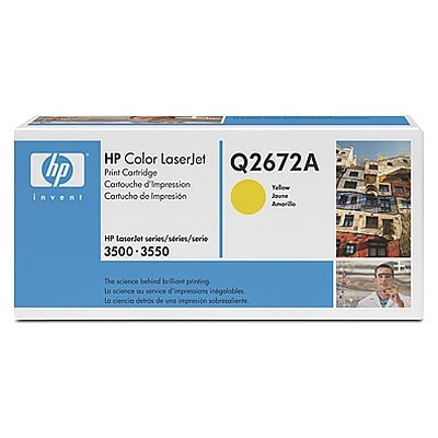 HP 309A Q2672A sárga (yellow) eredeti toner
