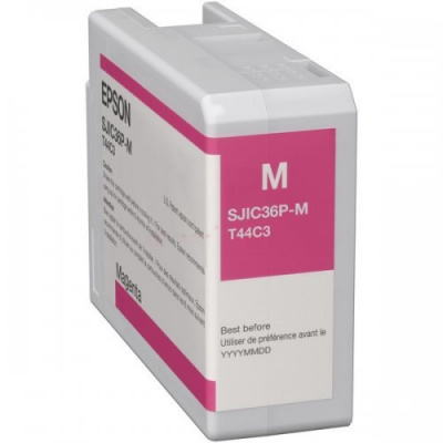 Epson SJIC36P-M C13T44C340 a ColorWorks esetében, bíborvörös (magenta) eredeti tintapatron