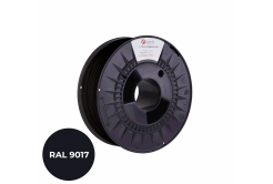 C-Tech 3DF-P-TPU90A-1.75-9017 3D filament, PREMIUM LINE, TPU 90A, flexibilis, közlekedési fekete, RAL9017, 1,75mm, 1kg