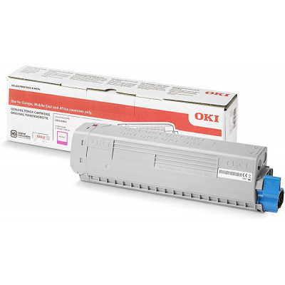 OKI 46861307 cián (cyan) eredeti toner