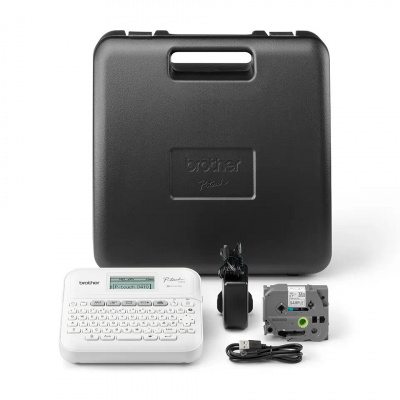 Brother PT-D410VP PTD410VPYJ1 címkenyomtató tokkal