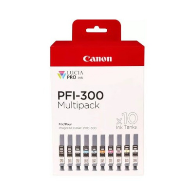 Canon PFI-300 4192C008 színes (color) multipack eredeti patronok