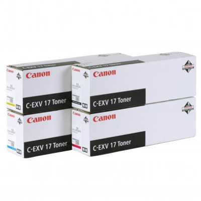 Canon C-EXV17 fekete (black) eredeti toner