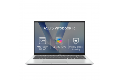 ASUS Vivobook 16/M1607GA-MB036WZ/AI7-445/16"/WUXGA/32GB/512GB/AMD int/W11H/Ezüst/2R