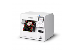 Epson ColorWorks D3800e C31CK03202, színes címkenyomtató USB, Ethernet, fehér