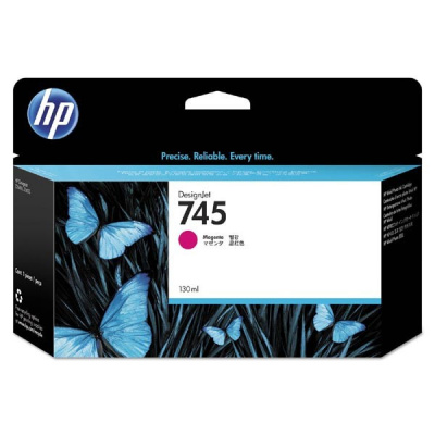 HP 745 F9J95A bíborvörös (magenta) eredeti tintapatron