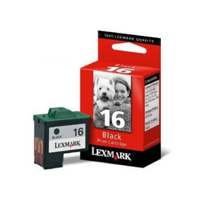 Lexmark 16 10N0016E fekete (black) eredeti tintapatron
