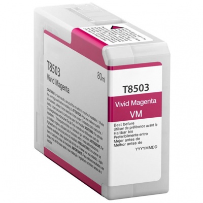 Epson T8503VM világos bíborvörös (light magenta) kompatibilis tintapatron