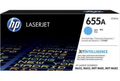 HP CF451A 655A cián (cyan) eredeti toner