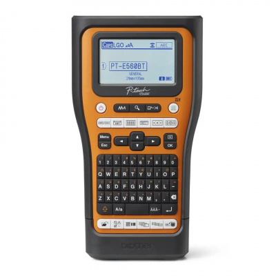 Brother PT-E560BTVP PTE560BTVPQL1 címkenyomtató tokkal