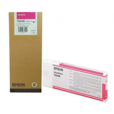 Epson T606B00 bíborvörös (magenta) eredeti tintapatron