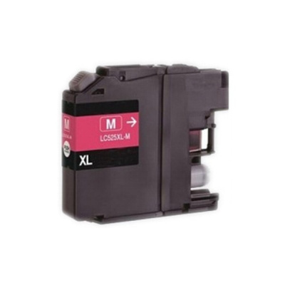 Brother LC-525XL bíborvörös (magenta) kompatibilis tintapatron