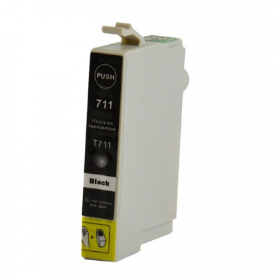 Epson T0711 fekete (black) kompatibilis tintapatron