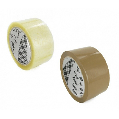 3M 369 Balicí páska 50 mm x 66 m 50 mm x 66 m hnědá/buff