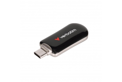 VERBATIM Flash Disk 64GB Plectra USB-C 3.0, černá
