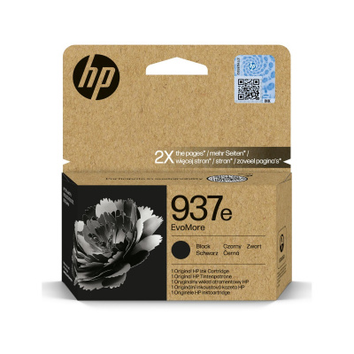 HP 937e 4S6W9NE EvoMore fekete (black) eredeti tintapatron