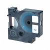 Dymo 40916, S0720710, 9mm x 7m fekete nyomtatás / kék alapon, kompatibilis szalag 