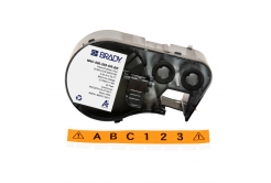 Brady M4-83-499-OR-BK / 170804, 12.70 mm, Nylon, fekete nyomtatás / narancs alapon