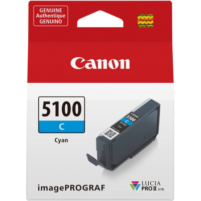 Canon PFI-5100 PC 6956C001 fotó cián (photo cyan) eredeti tintapatron