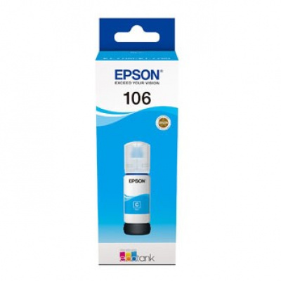 Epson 106 C13T00R240 cián (cyan) eredeti tintapatron