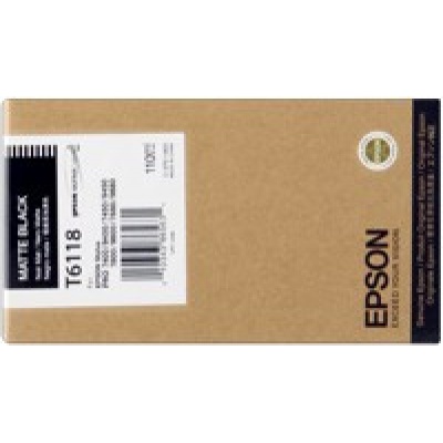 Epson C13T611800 matt fekete (matte black) eredeti tintapatron