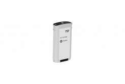 Utángyártott tintapatron a HP 727 B3P23A foto fekete (photo black) 