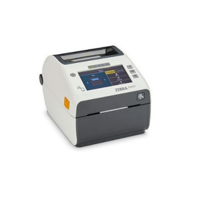 Zebra ZD621t Healthcare ZD6AH43-30EF00EZ TT, 12 dots/mm (300 dpi), címkenyomtató, RTC, USB, USB Host, RS232, BT (BLE), Ethernet, white (Utód GC420t)