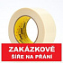 3M 5423 Kluzná lepicí páska, tl. 0,30 mm, různé šířky 19 mm x 16,5 m